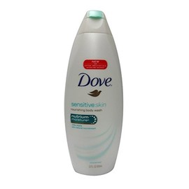 Dove Body Wash 22 Ounce Sensitive Skin Unscented (650ml) (6 Pack)