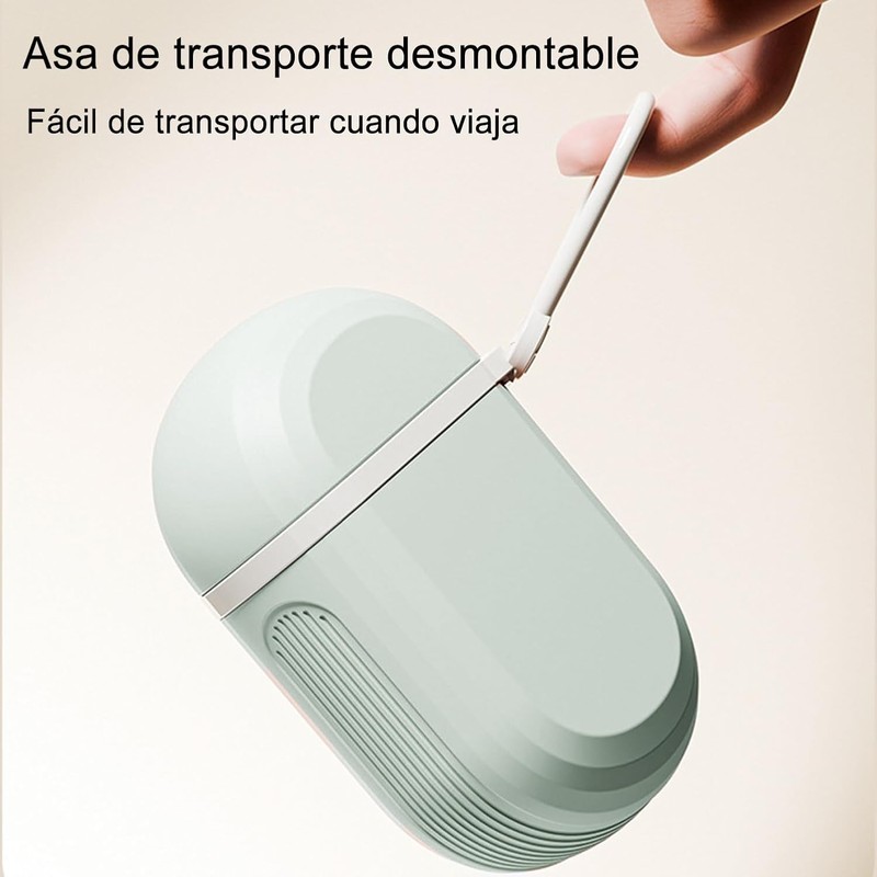 Jabonera de Viaje Portátil HAKUKU HAK03FZHBX con Drenaje y Asa