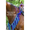 wither strap horse tack hunter green
