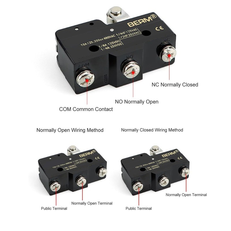 2 Pcs Micro Limit Switch 160OF 42RF 2.7PT 2.4OT 0.5MD