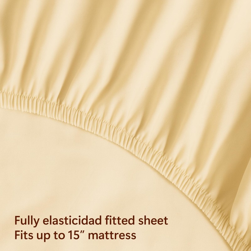 Peru Pima 800 Thread Count Sateen Queen Sheet Set -