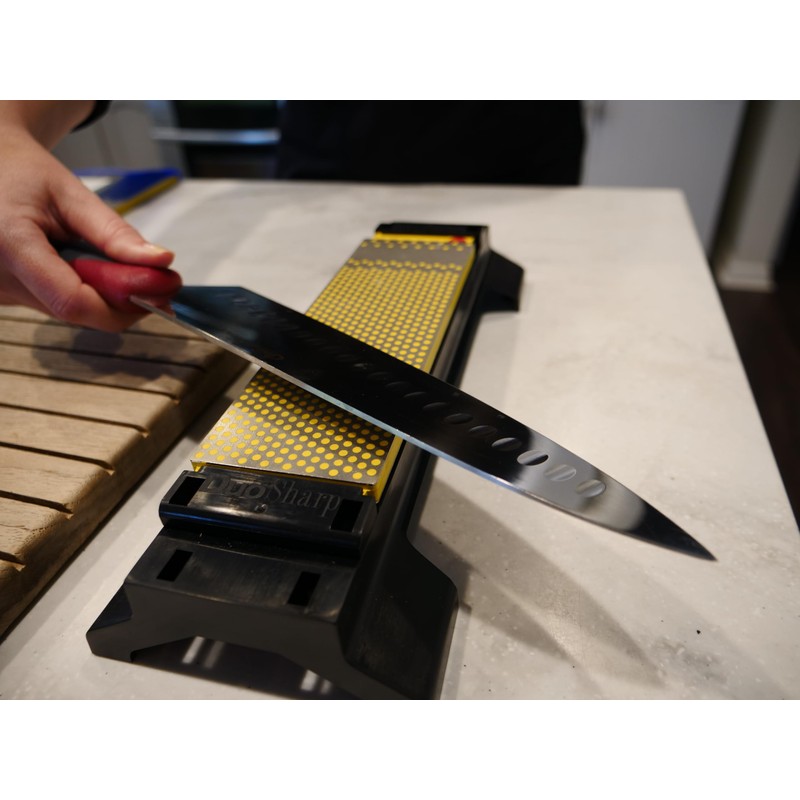 DMT WM8FC-WB 8-Inch Fine/Coarse DuoSharp Plus Bench Stone with Base