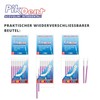 Pikdent -Interdental Brushes - Durable Coated Steel Core and Tynex