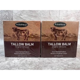 Woodsleep 2x Woodsleep Tallow Cream Original Skincare Grass Fed 2.47 Oz Sealed