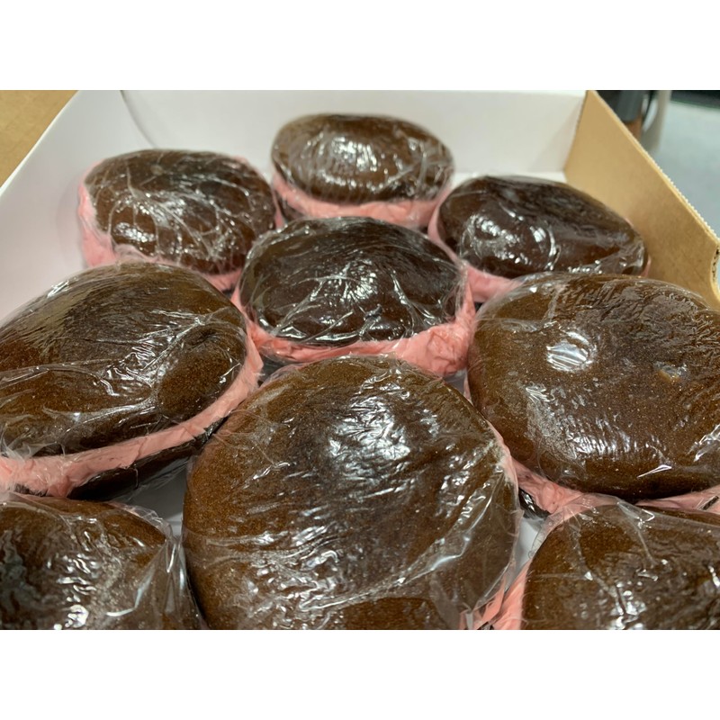 AmishTastes Chocolate + Raspberry 9ct Whoopie Pies