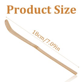 Tadipri Bamboo Chashaku for Traditional Asian Matcha Tea Preparation (Essential for Making Matcha Tea)