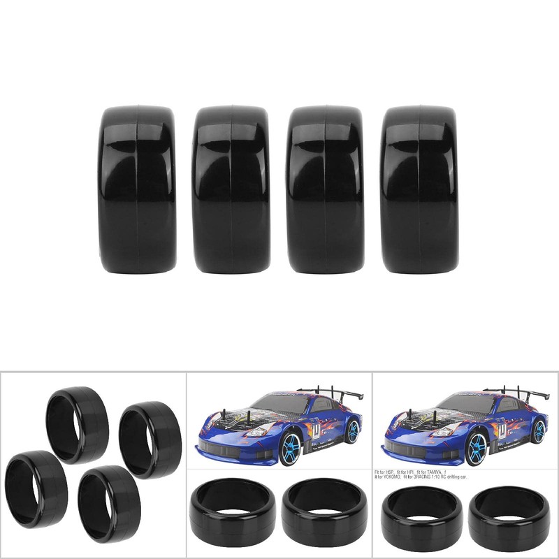 RC Car Wheel Set, 4 Pieces, 26 mm RC Drift