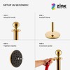 Zink Red Carpet Bundle - 4PCS 90 CM Stainless Steel