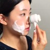 세안 블루 클렌징브러쉬 극세사 실리콘 브러쉬 모공브러쉬 클렌징브러쉬 Blue Cleansing