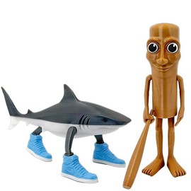 2025 Tralalero Tralala 3D Printed Tung Tung Tung Saur Action Figure – Movable Joints Collectible Toy Model - Figure: Tralalero Tralala