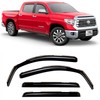 Voron Glass in-Channel Extra Durable Rain Guards for Trucks Toyota