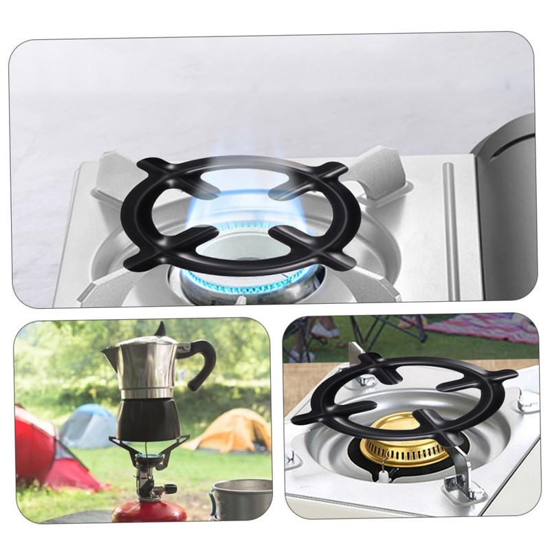 TEHAUX 2Pcs Durable Coffee Pot Holders Sturdy Gas Stove Racks