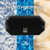 Altec Lansing Portable Black Bluetooth Speaker Waterproof with LED Lights