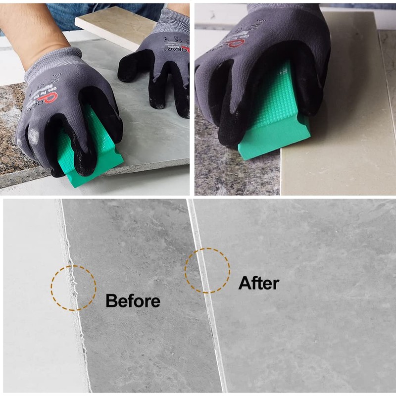 SHDIATOOL Diamond Hand Polishing Pads Foam Back for Granite Marble