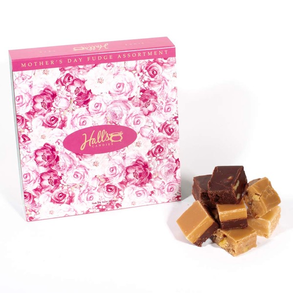 Hall's Mother's Day Assorted Fudge Gift Box, 16 oz.