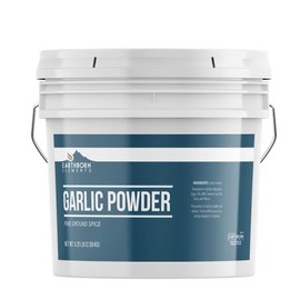 Earthborn Elements Garlic Powder 1 Gallon Bucket, Versatile, Bulk Seasoning, Fine Ground