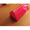 Unbranded Place Card Favors 24 pcs Triangle Red Two White