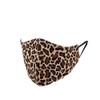 C.C Reusable Washable Face Mask, Leopard Latte