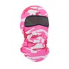 Light Pink White Camo Camouflage Moisture Wicking Dry Fit Microfiber