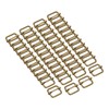 sourcing map 50Pcs Slide Buckle 4/5" Tri-Glide Slides Adjuster Strap