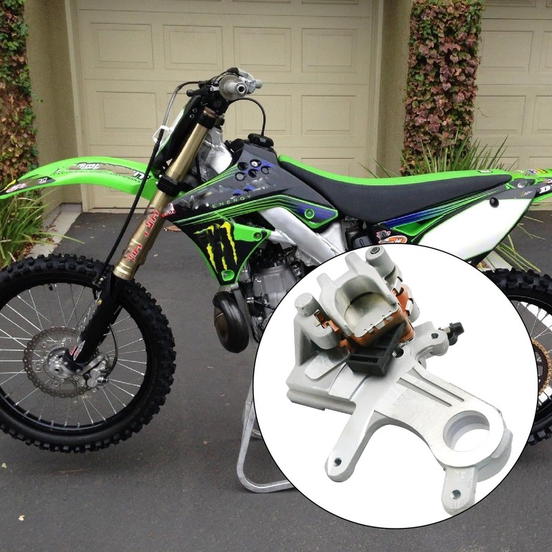 CADUFUELLY 43080-0037 Rear Brake Caliper, Replacement for Kawasaki KX250 KX450