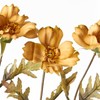 Factory Direct Craft Artificial Golden Green Cosmos Bundle for Floral