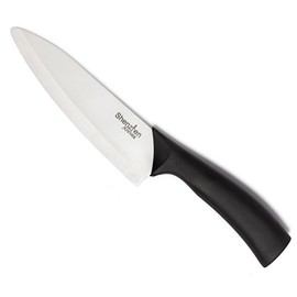 Shenzhen Knives White Ceramic 6 Inch Chef's Knife - Lightweight Kitchen Cutlery for Precision Cooking