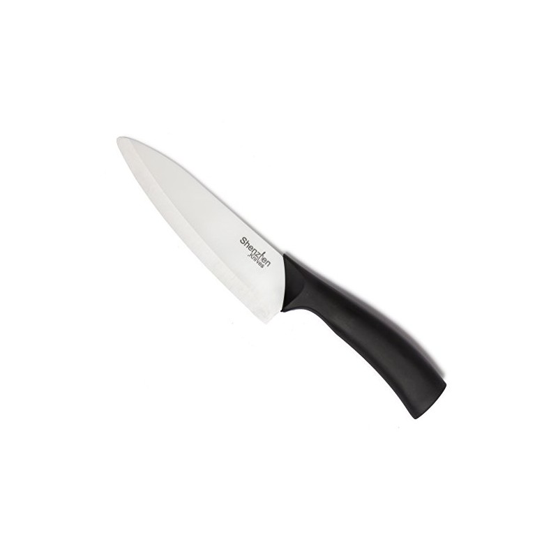 Shenzhen Knives White Ceramic 6 Inch Chef's Knife - Lightweight