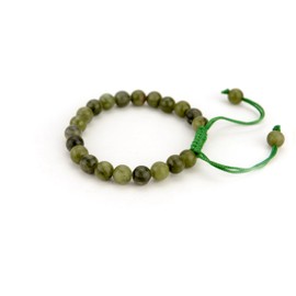 SANKAL Natural Stone Bracelet with 8mm Beads - More Durable Bracelet - Fits All Wrists, Cotton, natural stone