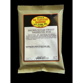 AC Legg's Brown Sugar BBQ Rub Seasoning Blend 136, 8 oz - Seasons 25 lbs