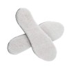 SUPVOX 2 Pairs Winter Shoes Insoles Warm Fluffy Wool Shock