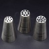 Tumtanm 3 Pcs Grass Piping Nozzles, Seamless Grass Piping Tips,