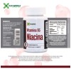Niacina, Vitamina B3 - 60 Cápsulas Sin Sabor