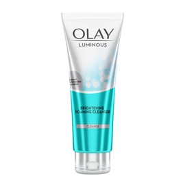 Olay Luminous Brightening Foaming Cleanser | Face Wash | Clear and Even Skin | With Glycerin | Normal, Oily, Dry, Combination Skin | 100g