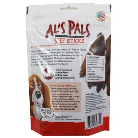 Gold Rush Farms AL's Pals All Natural Dog Treats - Beef Sticks 7.8 oz. Bag