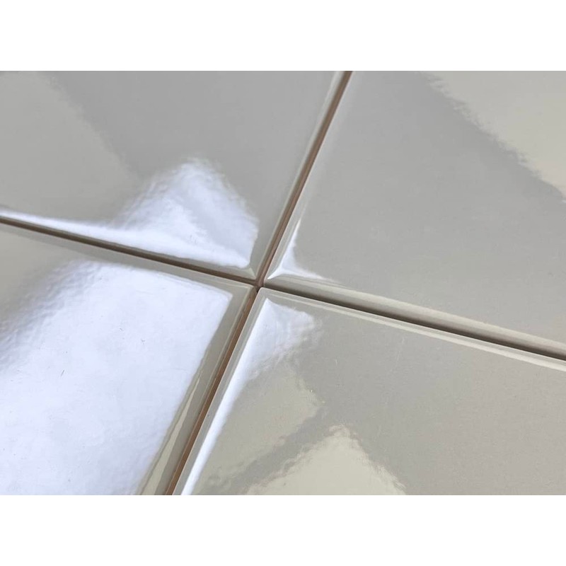 Tenedos 6x6 Glossy Light Gray Ceramic Wall Tile – Box