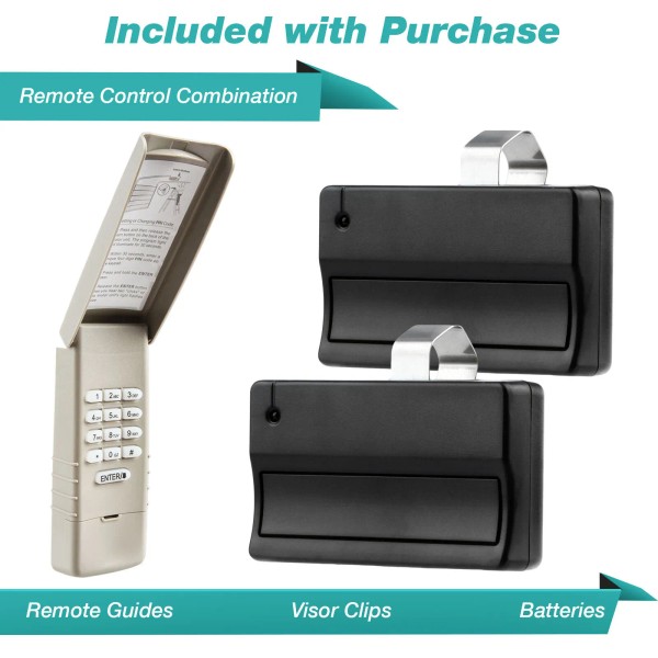 ECS For Liftmaster Sears Garage Gate Door Keypad 377LM Opener