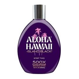 Tan Inc Aloha Hawaii Island Black 500X Plateau-Erupting Bronzing Lotion 13.5oz