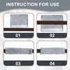 4-Packs Satin Mask Strap Covers, Universal and Reusable Comfort Pads,