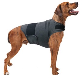 Dog Anxiety Shirt, Jacket Stress Relief Coat, Adjustable Vest for Fireworks, Thunderstorm, Calming Vest Wrap Clothing for Dogs (XL)