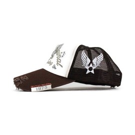 Avirex Avirex Avirex Cap Large Size Big Size Hat Mesh Cap Men's American Original Popular Trend, brown2, XL