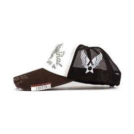 Avirex Avirex Avirex Cap Large Size Big Size Hat Mesh Cap Men's American Original Popular Trend, brown2, XL