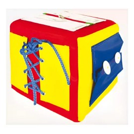 Cubo Montessori Para Coordinación 20x20cm Viitela                                                                                                     