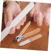 VICASKY 1set Professional Manicure Kit Ergonomic Design Portable Nail Clippers