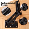 Heavy Duty Foldable Bracket Hinge for Cabinet Doors & Furniture