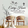 Bible Verse Wall Stickers Inspirational Quote Motivational Scripture Sticker Peel