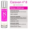 Caravan Damenparfum, 2 Stück, Nr. 8, 150 ml.