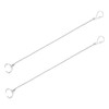 WHAMVOX Stainless Steel Toilet Flapper Chain Replacement Pcs Fit for