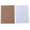 String Art Decorative Colourful DIY Nails Winding Lines Drawing Kit