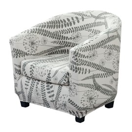 Eco-Ancheng Chair Cover Club Chair Slipcover Stretch Tub Chair Covers Barrel Chair Covers Armchair Covers Sofa Cover Removable Couch Furniture Protector Arm Chair Cover for Living Room,08